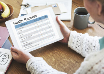Healthcare provider using AI-powered EMR software integrated with LLMs for improved workflow, compliance, and patient care by GR Infotech